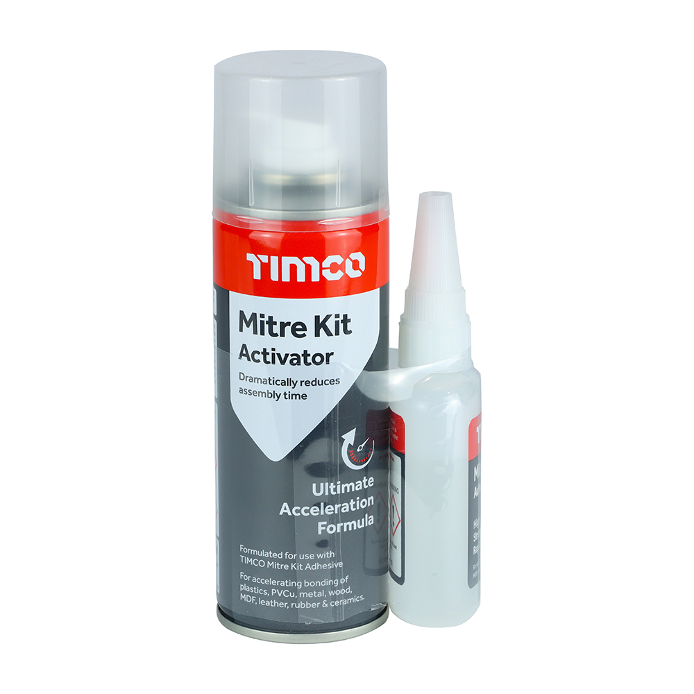 TIMCO Instant Bond Mitre Kit (200ml/50g)